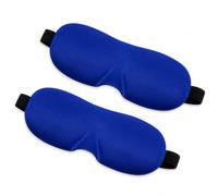 Event Décor Shop 3D Eye Masks for Sleeping - Comfortable - Royal Blue, 2pcs