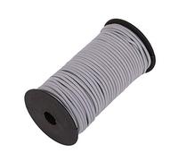 Event Decor Shop 4mm Grey Bungee Shock Cord, 25 Metres - Stretchy & Durable Elastic Rope for Kayaks, Tent Poles, Backpacks, DIY Craft Projects, Sewing, Boating, Biking & Outdoor Use