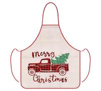 Event Decor Shop Adjustable 60x70cm Christmas Kitchen Garment with Merry Christmas - Unisex Holiday Cooking Wear for Chefs, Bakers & BBQ - Gift to Men &Women, Baking & Kitchen Décor