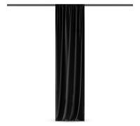 Event Decor Shop Black Spandex Backdrop Photography Background 4x1m