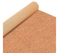 EVENT DECOR SHOP Colourful Confetti Pattern Cork Fabric Sheet 50cmx137cm - Lightweight 180gsm Natural Cork for Crafts, Sewing, Upholstery, Book Covers & DIY Bags