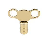 Event Decor Shop Solid Brass 5mm Universal Radiator Bleed Key - Heavy-Duty Valve Key for Air Venting and Bleeding UK Radiators, Ideal Plumbing Tool for Central Heating Systems - 1 Pack