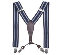 Event Décor Shop Y Shape Suspender with Metal Clips - 35mm | Adjustable Elasticated Men's Clip On Braces for Wedding, Business Meeting, Formal & Casual Wear, Fashion Accessory