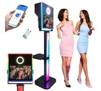 Event Photobooth Machine with 15.6 Touch Screen, Mini PC, DSLR Camera - Perfect for Events - Includes Flight Case - I5 8GB+256GB