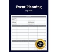 Event Planning Log Book: Simple Event Planning Journal to Organize Schedule Tasks To Do Lists Budget Guests Vendors Menu Decorations and Track Wedding Special Occasion Details