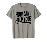 Event Staff How Can I Help You? Shirt - Front Print Only T-Shirt