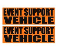Event Support Vehicle 4X4 RESPONSE MAGNET Ambulance Emergency Service race 460x150mm x 2