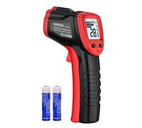 Eventek Infrared Thermometer Gun -50°C to 500°C, Digital Laser Temperature Gun with 0.1-1 Adjustable Emissivity, Professional Non-Contact Pyrometer for Pizza Oven, Kitchen Cooking, BBQ, HVAC & Engine