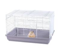 Eventerde 47 x 30 x 30 cm Rat Cage Metal Large Hamster Cage Rodent Cage Chinchilla Cage with Removable Base for Indoor Use for Rodents Mice Guinea Pigs