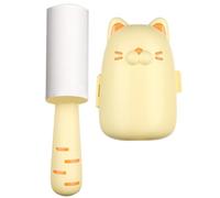 Eventerde Pet Hair Glue Roller, Lint Roller for Clothes, Funny Cat Design, Shaving Hair Without Damaging Clothes, Pet Hair Brush, Pet Hair Roller, Pet Hair Remover for Furniture