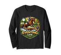 Eventing Life Equestrian Cross Country Riding Mindset Long Sleeve T-Shirt