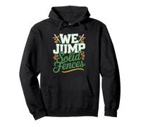 Eventing Mom Jumps Solid Fences Cross Country Obstacles Pullover Hoodie