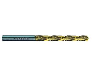 Eventus 32556 Twist Drill Bit Diameter 5.0 mm HSS-G DIN 338 Form C Type N Titanium Coating