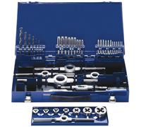Eventus by Exact 70607 Tap and Die Set 16-Piece HSS Metric M3 / M4 / M5 / M6 / M8 / M10 / M12