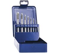 Eventus Tap Set, 7pc CNC Metric, RH Cutting, HSS, DIN 371