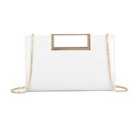EVEOUT PU Leather Clutch with Detachable Chain Strap Elegant Women's Evening Bag for Weddings,Parties,Dinner & Daily Use