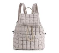 EVEOUT Women's Quilted Backpack Stylish Puffer Cloud Bag with Drawstring Closure Large Capacity Casual Daypack for Travel,Work & School