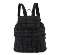 EVEOUT Women's Quilted Backpack Stylish Puffer Cloud Bag with Drawstring Closure Large Capacity Casual Daypack for Travel,Work & School