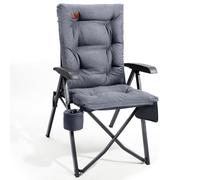 EVER ADVANCED Luxury Camping Chairs for Adults Heavy Duty Loadable 150kg High...
