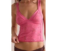 Ever Afternoon Triangle Cami by Intimately at Free People in Morning Rose, Size: Large - female