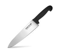 Ever Blade 10 Inch Professional Chef Knife - 250mm Blade - HACCP Colour Coded Black Handle, Japanese High-Carbon Stainless Steel Kitchen Knife, Non-Slip Textured Grip, Commercial Catering & Home Use.