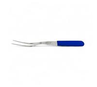 EVER BLADE 13" Cooks Fork Blue BBQ Colour Coded - High Carbon Stainless Steel Meat & Carving Fork, Razor Sharp, Heat-Resistant Non-Slip Handle, Dishwasher Safe Professional Kitchen & Grill Tool
