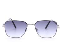 Ever Bloom Women's Vintage Rectangular Sunglasses Summer Glasses Metal Frame Sunglasses with Tinted Lenses Slim, Classic Blue, One Size