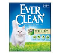 Ever Clean Naturally - 99.9% Natural clumping cat Litter with an optimal blend of clay and corn, 10L
