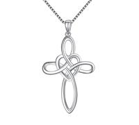 Ever Faith Irish Celtic Trinity Knot Pendant Necklace