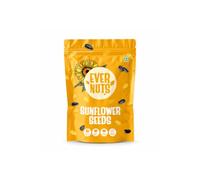 Ever Nuts Sunflower Seeds 250g, Edible Seeds for Snacking and Salads | Source of Protein, Low Sugar, No Added Sugar, Vegetarian, 10 x 25g Servings, Resealable Pouch, Bread & Granola Topper