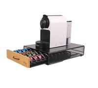 EVER RICH ® CAPSULES STORAGE DRAWER COMPATIBLE WITH VERTUOLINE NESPRESSO CAPSULES (40 CAPSULES CAPACITY) (VLINE 40 BMBO)