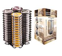 Ever Rich ® Coffee Capsule Pod Holder - Compatible With Bosch Tassimo T-Discs Coffee Capsule Holder (56 BLACK)