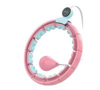 Ever Rich ® FitnessWave Weighted Fitness Exercise Hula Hoop (1 - PINK-CYAN)