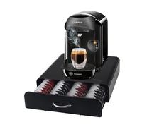 Ever Rich ? Tassimo Pod Holder | 64pcs | T-Disc Coffee Capsules | Bosch Tassimo Stand & Pod Storage Drawer | Anti-Vibration Design I Comes With a