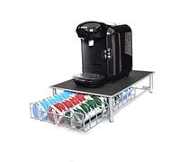 Ever Rich Tassimo Pod Holder | T-Disc Coffee Capsules | Bosch Tassimo Stand & Pod Storage Drawer | Anti-Vibration Design