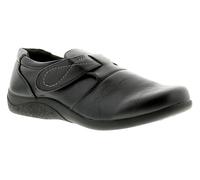 Ever So Soft Cadence Ladies Black Comfortable Touch Fastening Comfort Casual Shoes, Size: 3
