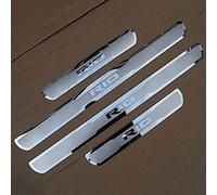 Ever TA 4 pcs Car Door Sill Protector Strips for KI-A Rio RIO3 RIO4 2010-2022, Stainless Steel Auto Threshold Kick Plates Pedal Car Body Styling Decoration Accessory