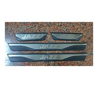 Ever TA 4Pcs Car Door Sill Protector Strips for Hon-da Jazz 2021, Stainless Steel Kick Plates Scuff Guard Threshold Styling Decoration Accessories, Silver