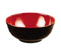Ever Unison Japanese Red Melamine Plastic Udon Bowl 200 * 88mm [ZZU102G]