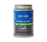 EVER-WELD PVC Pipe Cement 118ml - Industrial Grade Medium Bodied Solvent Weld PVC Adhesive PLASTIC PIPE CEMENT FOR ALL SOLVENT WELDED FITTINGS IN A KOI FISH POND FILTER