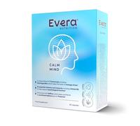 Evera Nutrition Calm Mind, 60 Capsules | Helps Manage Stress, Supports Mental Wellbeing & Psychological Function | 11 Botanicals Including Ashwagandha + 21 Essential Vitamins & Minerals