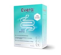 Evera Nutrition Gut Biotic - Supplement with Friendly Bacteria and Essential Vitamins and Minerals - 60 Capsules