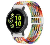 EverAct 20mm Magnetic Braided Band Compatible with Garmin Vivoactive 6/Vivoactive 5/3/3 Music, Elastic Loop Soft Stretchy Wristband Strap for Venu Sq 2/Venu 2 Plus & Forerunner 55/165/245/645