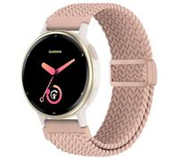 EverAct 20mm Magnetic Braided Band Compatible with Garmin Vivoactive 6/Vivoactive 5/3/3 Music, Elastic Loop Soft Stretchy Wristband Strap for Venu Sq 2/Venu 2 Plus & Forerunner 55/165/245/645