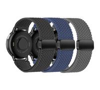 EverAct 20mm Magnetic Braided Compatible with Garmin Vivoactive 5 Watch Band/Vivoactive 6/3/3 Music,Soft Stretchy Nylon Strap Replacement for Venu Sq 2/Venu 2 Plus & Forerunner 55/165/245/645/570 42mm