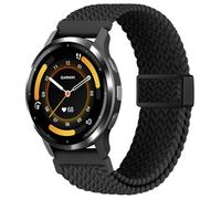 EverAct 22mm Magnetic Braided Compatible with Garmin Venu 3 Watch Band 45mm/Venu 2/Vivoactive 4, Adjustable Stretchy Soft Nylon Sport Strap for Forerunner 570-47mm/265/255/255 Music Women Men