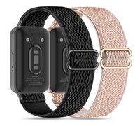 EverAct Elastic Bracelet Compatible with Samsung Galaxy Fit 3 Replacement Strap Watch Strap Accessories for Samsung Galaxy Fit 3 SM-R390 Nylon Replacement Strap Sports Watch Strap Women Men