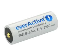 everActive 26650 3.7 V rechargeable battery with protection - 5200 mAh