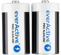 everActive C Batteries Pack of 2, Pro Alkaline, Baby LR14 R14 1.5V, Highest Performance, 10 Year Shelf Life, 2 Pieces - 1 Blister Card LR14/C 2 Pieces/1 Blister Pack