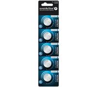 everActive CR2354, 3 V, lithium button cell batteries, most powerful battery, 10 year shelf life, pack of 5, 1 blister card